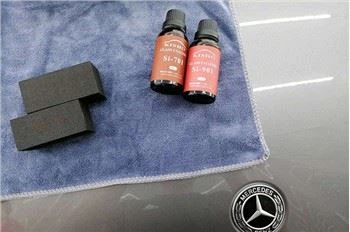 Mercedes Silver 차체 코팅